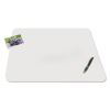 KrystalView Desk Pad with Antimicrobial Protection, Matte Finish, 22 x 17,  Clear2