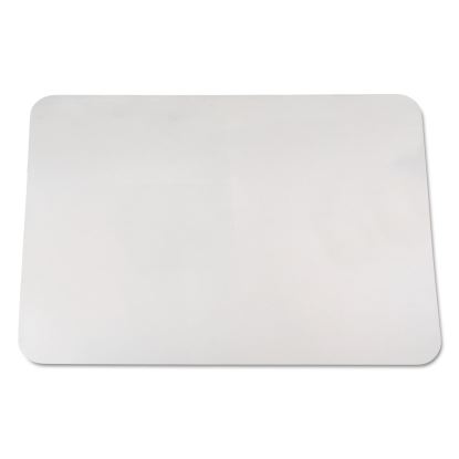 KrystalView Desk Pad with Antimicrobial Protection, Glossy Finish, 36 x 20, Clear1