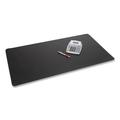 Rhinolin II Desk Pad with Antimicrobial Protection, 36 x 20, Black1