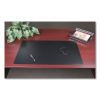 Rhinolin II Desk Pad with Antimicrobial Protection, 36 x 20, Black2