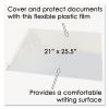 Second Sight Clear Plastic Hinged Desk Protector, 25 1/2 x 212