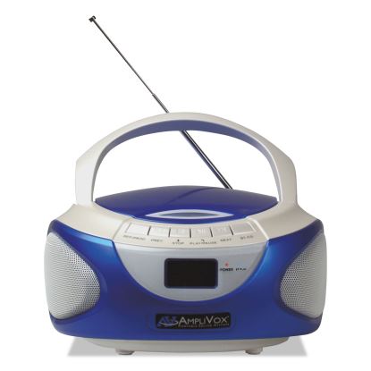 CD Boombox with Bluetooth, Blue1
