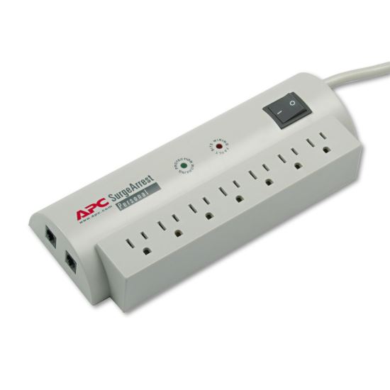 SurgeArrest Personal Power Surge Protector, 7 Outlets, 6 ft Cord, 240 Joules1