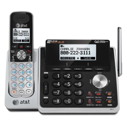 TL88102 Cordless Digital Answering System, Base and Handset1