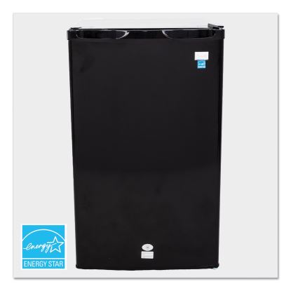 4.4 Cu.Ft. Auto-Defrost Refrigerator, 19.25 x 22 x 33, Black1