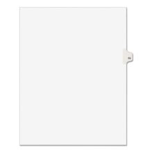 Preprinted Legal Exhibit Side Tab Index Dividers, Avery Style, 10-Tab, 59, 11 x 8.5, White, 25/Pack, (1059)1
