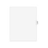 Avery-Style Preprinted Legal Side Tab Divider, Exhibit E, Letter, White, 25/Pack, (1375)1