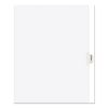 Avery-Style Preprinted Legal Side Tab Divider, Exhibit Z, Letter, White, 25/Pack, (1396)1