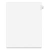 Preprinted Legal Exhibit Side Tab Index Dividers, Avery Style, 26-Tab, B, 11 x 8.5, White, 25/Pack, (1402)1