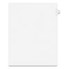 Preprinted Legal Exhibit Side Tab Index Dividers, Avery Style, 26-Tab, C, 11 x 8.5, White, 25/Pack, (1403)1