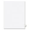 Preprinted Legal Exhibit Side Tab Index Dividers, Avery Style, 26-Tab, Y, 11 x 8.5, White, 25/Pack, (1425)1