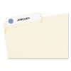 Handwrite Only Self-Adhesive Removable Round Color-Coding Labels, 0.5" dia., Light Blue, 60/Sheet, 14 Sheets/Pack, (5050)2