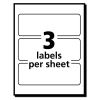 Removable Multi-Use Labels, Inkjet/Laser Printers, 1.5 x 4, White, 3/Sheet, 50 Sheets/Pack, (5452)2