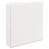 Heavy-Duty Non Stick View Binder with DuraHinge and Slant Rings, 3 Rings, 2" Capacity, 11 x 8.5, White, (5504)2