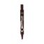 MARKS A LOT Large Desk-Style Permanent Marker, Broad Chisel Tip, Brown, Dozen (8881)1