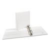 Durable View Binder with DuraHinge and EZD Rings, 3 Rings, 2" Capacity, 11 x 8.5, White, (9501)2