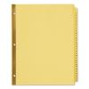 Preprinted Laminated Tab Dividers w/Gold Reinforced Binding Edge, 31-Tab, Letter1