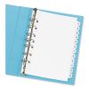 Preprinted Tab Dividers, 12-Tab, 8.5 x 5 1/22