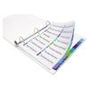 Customizable TOC Ready Index Double Column Multicolor Dividers, 16-Tab, Letter2