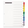 Table 'n Tabs Dividers, 10-Tab, 1 to 10, 11 x 8.5, White, 1 Set2