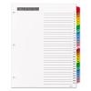 Table 'n Tabs Dividers, 31-Tab, 1 to 31, 11 x 8.5, White, 1 Set2