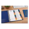 Customizable Table of Contents Ready Index Dividers with Multicolor Tabs, 10-Tab, 1 to 10, 11 x 8.5, Translucent, 1 Set2