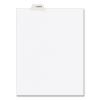 Avery-Style Preprinted Legal Bottom Tab Divider, Exhibit I, Letter, White, 25/PK1