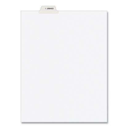 Avery-Style Preprinted Legal Bottom Tab Divider, Exhibit I, Letter, White, 25/PK1