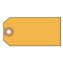 Unstrung Shipping Tags, 11.5 pt. Stock, 4.75 x 2.38, Yellow, 1,000/Box1