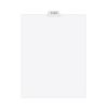 Avery-Style Preprinted Legal Bottom Tab Dividers, Exhibit M, Letter, 25/Pack1