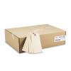 Double Wired Shipping Tags, 11.5 pt. Stock, 6.25 x 3.13, Manila, 1,000/Box2
