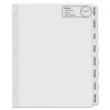 Big Tab Printable Large White Label Tab Dividers, 8-Tab, Letter, 20 per pack2