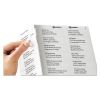 Matte Clear Easy Peel Mailing Labels w/ Sure Feed Technology, Laser Printers, 1 x 2.63, Clear, 30/Sheet, 10 Sheets/Pack2