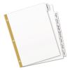 Write and Erase Big Tab Paper Dividers, 8-Tab, White, Letter2