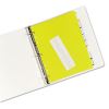 Heavy-Duty Plastic Dividers with Multicolor Tabs and White Labels , 8-Tab, 11 x 8.5, Assorted, 1 Set2