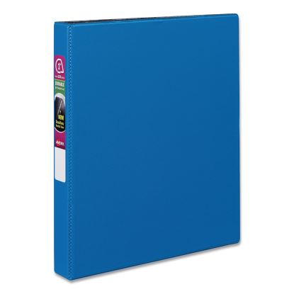 Durable Non-View Binder with DuraHinge and Slant Rings, 3 Rings, 1" Capacity, 11 x 8.5, Blue1