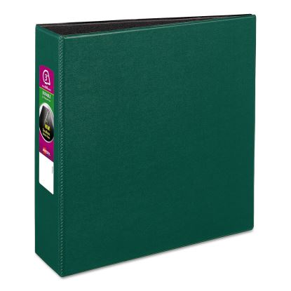 Durable Non-View Binder with DuraHinge and Slant Rings, 3 Rings, 3" Capacity, 11 x 8.5, Green1