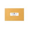 Dot Matrix Printer Mailing Labels, Pin-Fed Printers, 1.44 x 4, White, 5,000/Box2