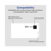 Multipurpose Thermal Labels, 2.13 x 4, White, 140/Roll2
