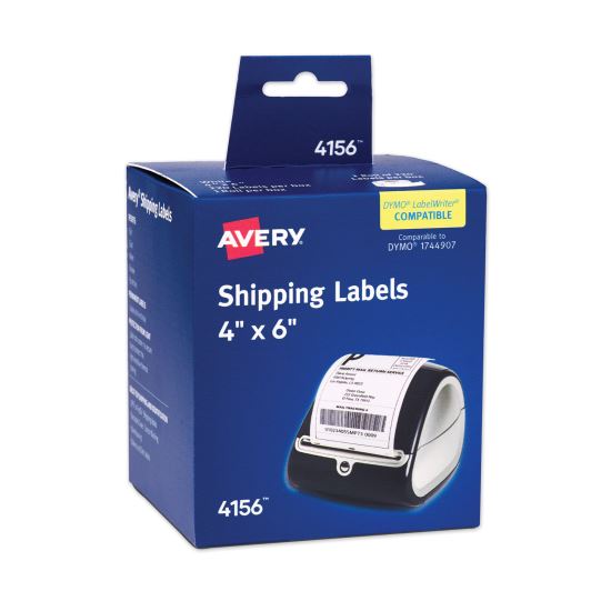 Multipurpose Thermal Labels, 4 x 6, White, 220/Roll1