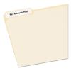 EcoFriendly Permanent File Folder Labels, 0.66 x 3.44, White, 30/Sheet, 50 Sheets/Pack2