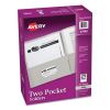 Two-Pocket Folder, 40-Sheet Capacity, 11 x 8.5, Gray, 25/Box1