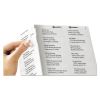 Matte Clear Easy Peel Mailing Labels w/ Sure Feed Technology, Laser Printers, 1 x 2.63, Clear, 30/Sheet, 25 Sheets/Box2