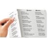 Matte Clear Easy Peel Mailing Labels w/ Sure Feed Technology, Laser Printers, 1 x 2.63, Clear, 30/Sheet, 50 Sheets/Box2