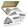 Clean Edge Business Card Value Pack, Laser, 2 x 3.5, White, 2,000 Cards, 10 Cards/Sheet, 200 Sheets/Box2