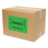 High-Visibility Permanent Laser ID Labels, 5 1/2 x 8.5, Neon Green, 200/Box2