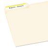 Permanent TrueBlock File Folder Labels with Sure Feed Technology, 0.66 x 3.44, White, 30/Sheet, 50 Sheets/Box2