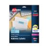 High-Visibility Permanent Laser ID Labels, 1 x 2 5/8, Pastel Blue, 750/Pack1