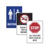 Surface Safe Removable Label Safety Signs, Inkjet/Laser Printers, 8 x 8, White, 15/Pack2