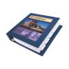 Framed View Heavy-Duty Binders, 3 Rings, 0.5" Capacity, 11 x 8.5, Navy Blue1